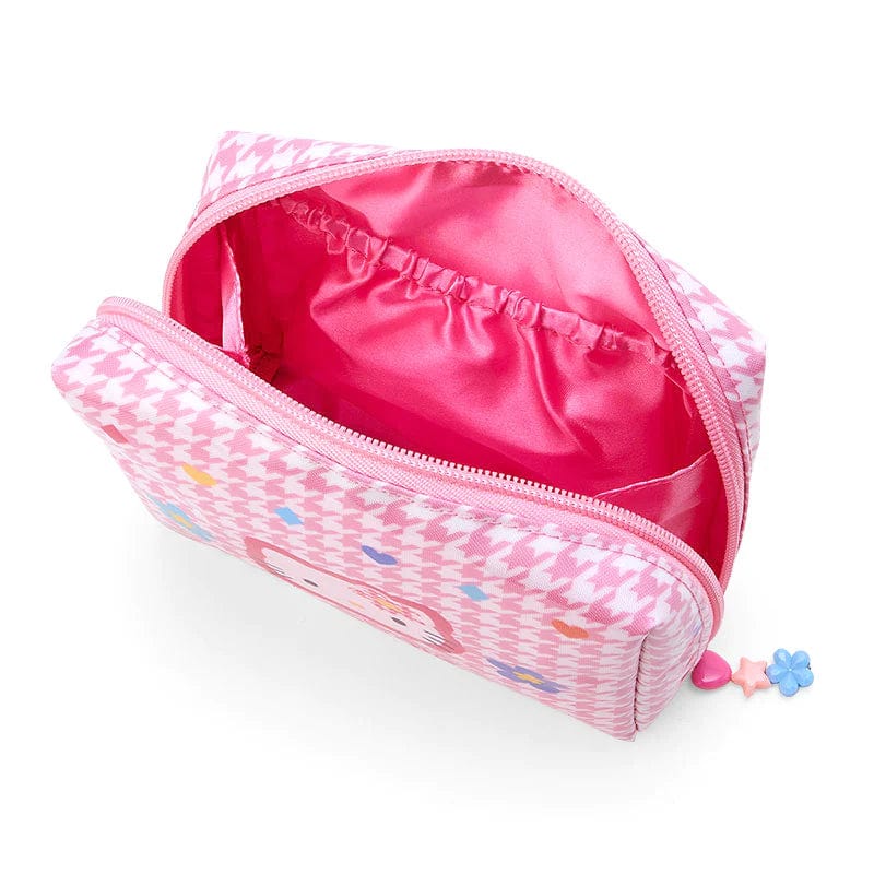 Hello Kitty Houndstooth Pouch (Kaohana Collection)