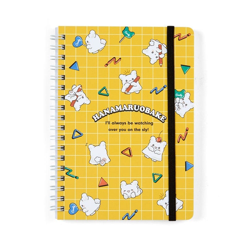 Hanamaruobake B6 Lined Notebook with Strap