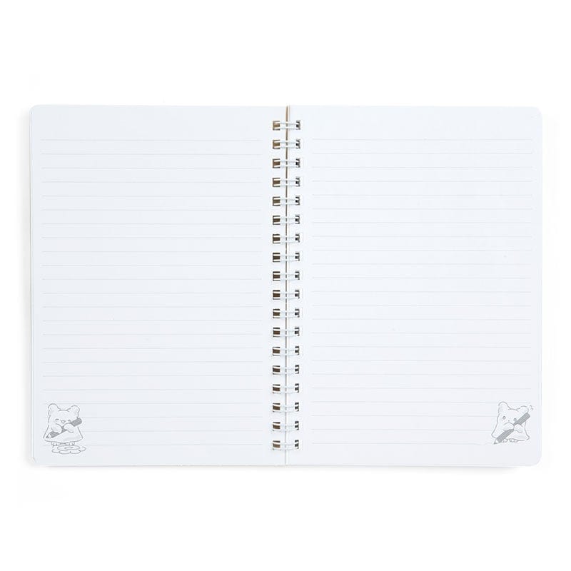 Hanamaruobake B6 Lined Notebook with Strap