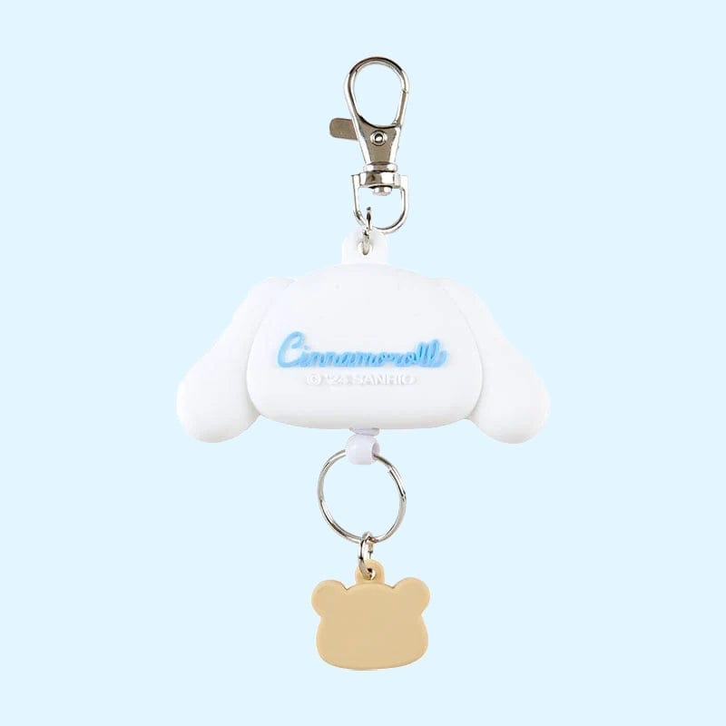 Cinnamoroll Keychain with Badge Reel