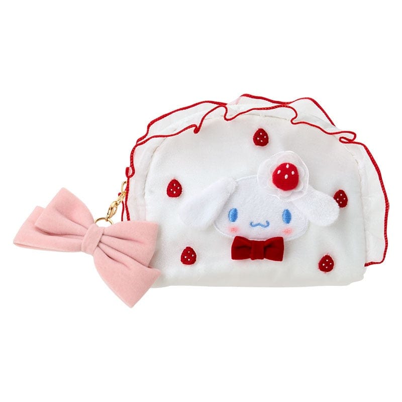 Cinnamoroll Strawberry Cake White Zipper Pouch