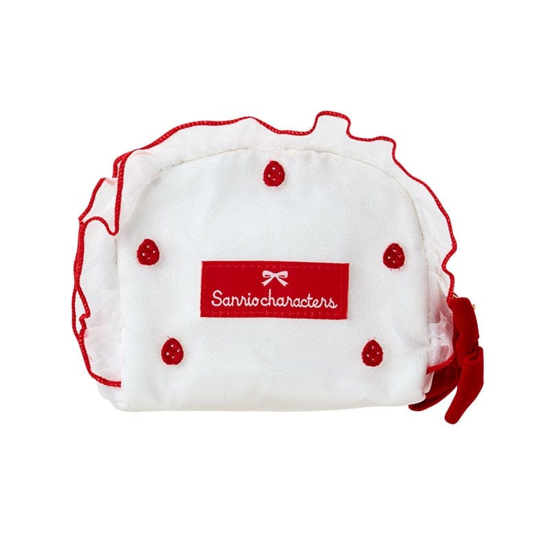 Hello Kitty Strawberry Cake White Zipper Pouch