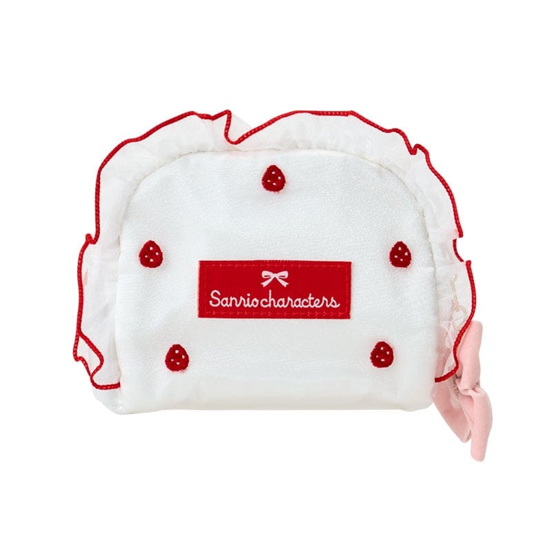 My Melody Strawberry Cake White Zipper Pouch