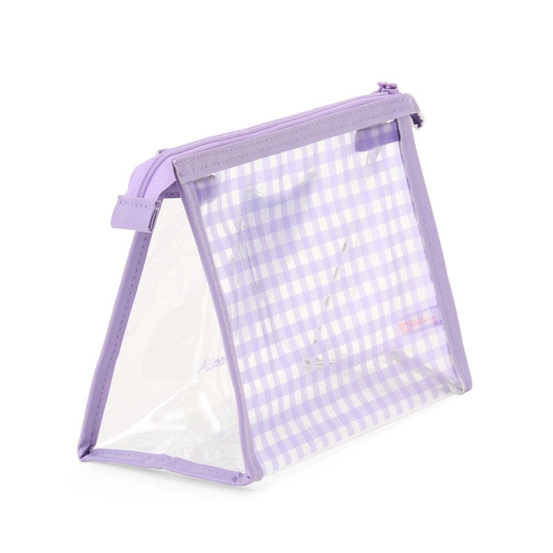 Kuromi Clear Gingham Pouch