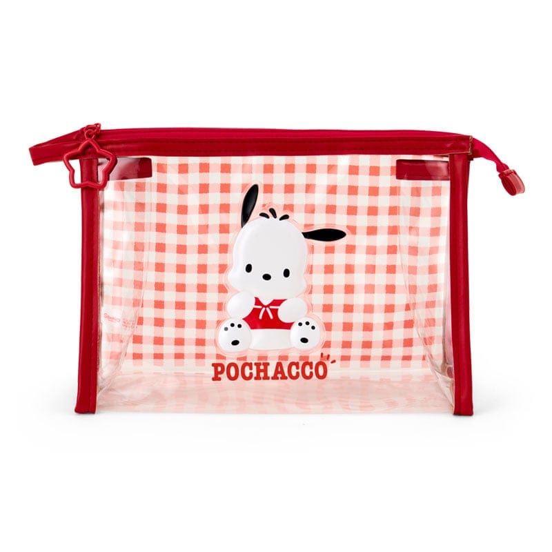 Pochacco Clear Gingham Pouch