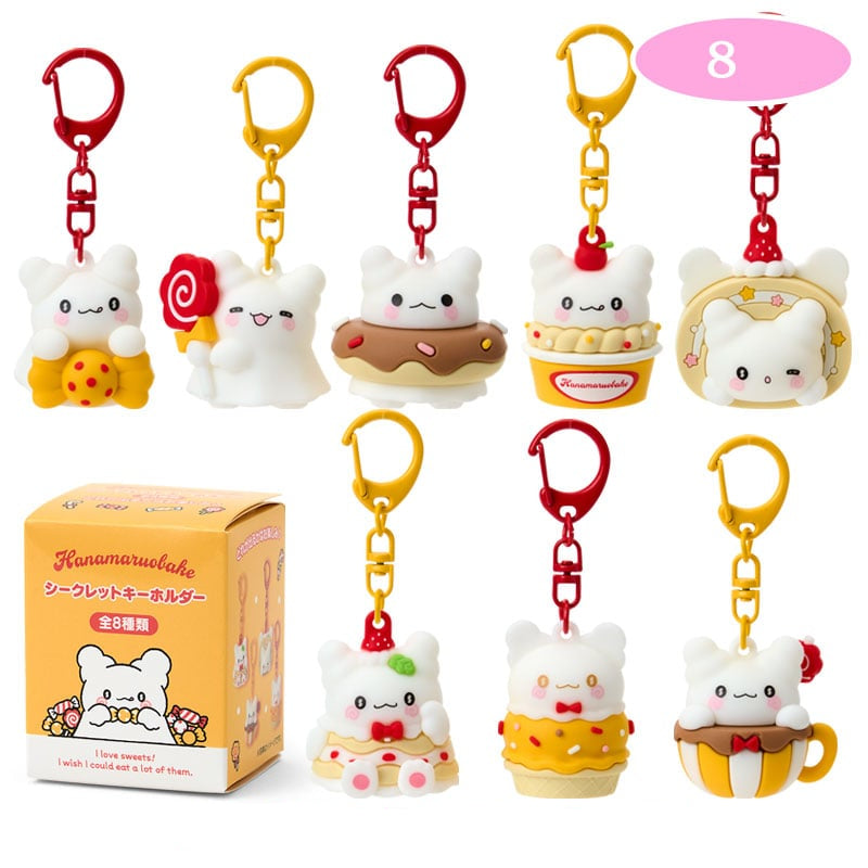 Hanamaruobake Sweets Collection Keychain Blind Box