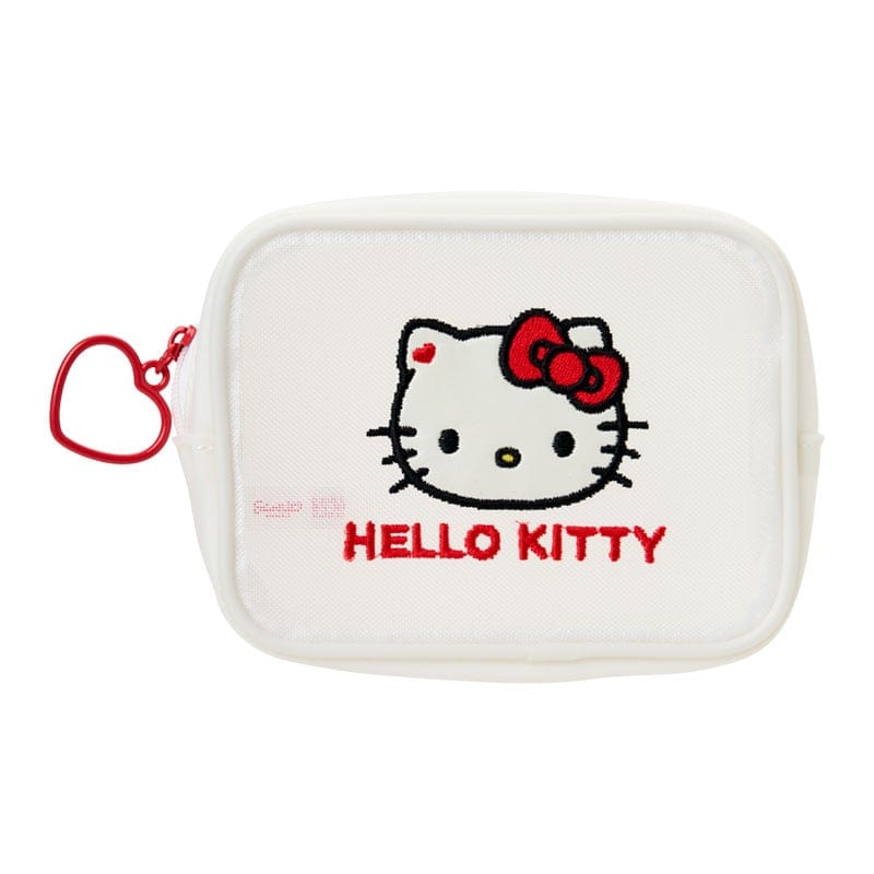 Hello Kitty Sanrio Mesh Mini Pouch