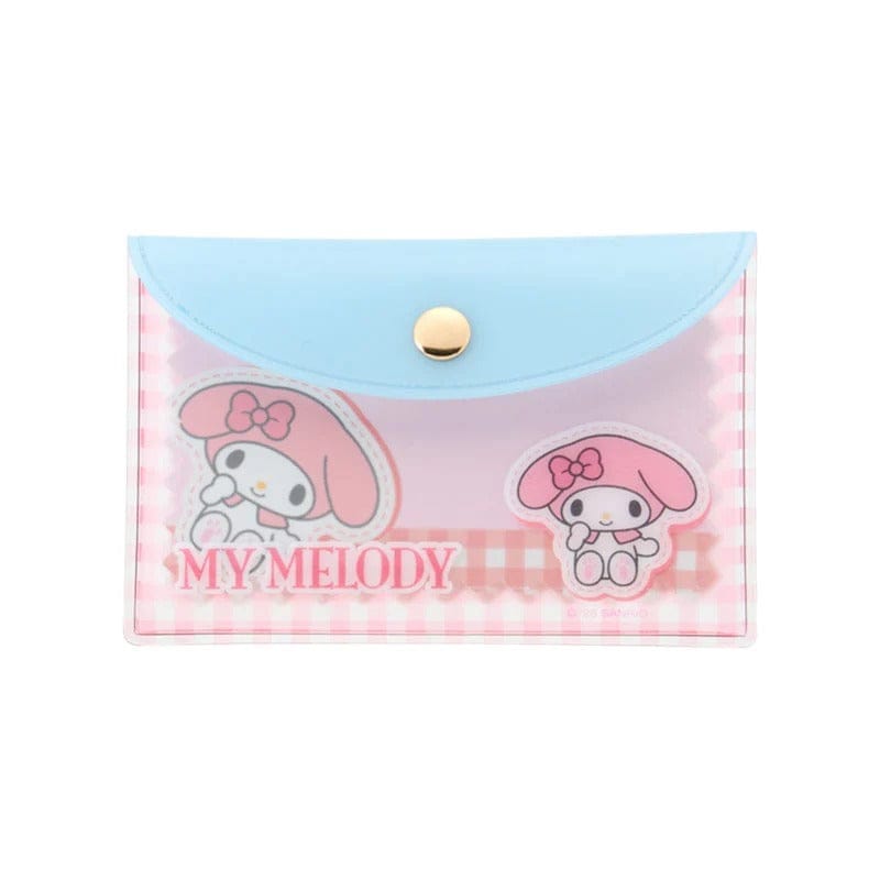 My Melody Gingham Memo Sheets With Case