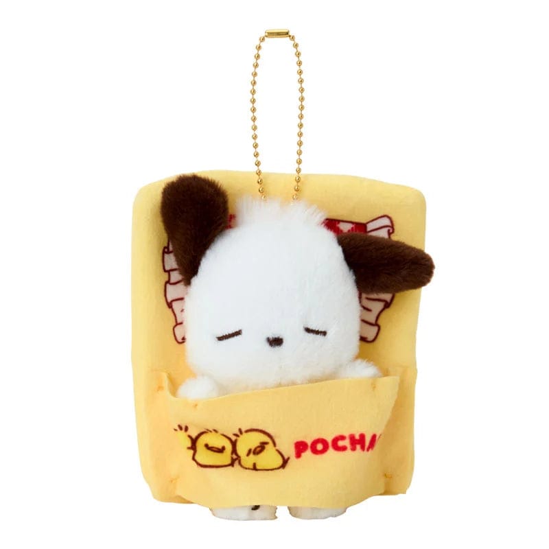 Pochacco Napping Plush Keychain