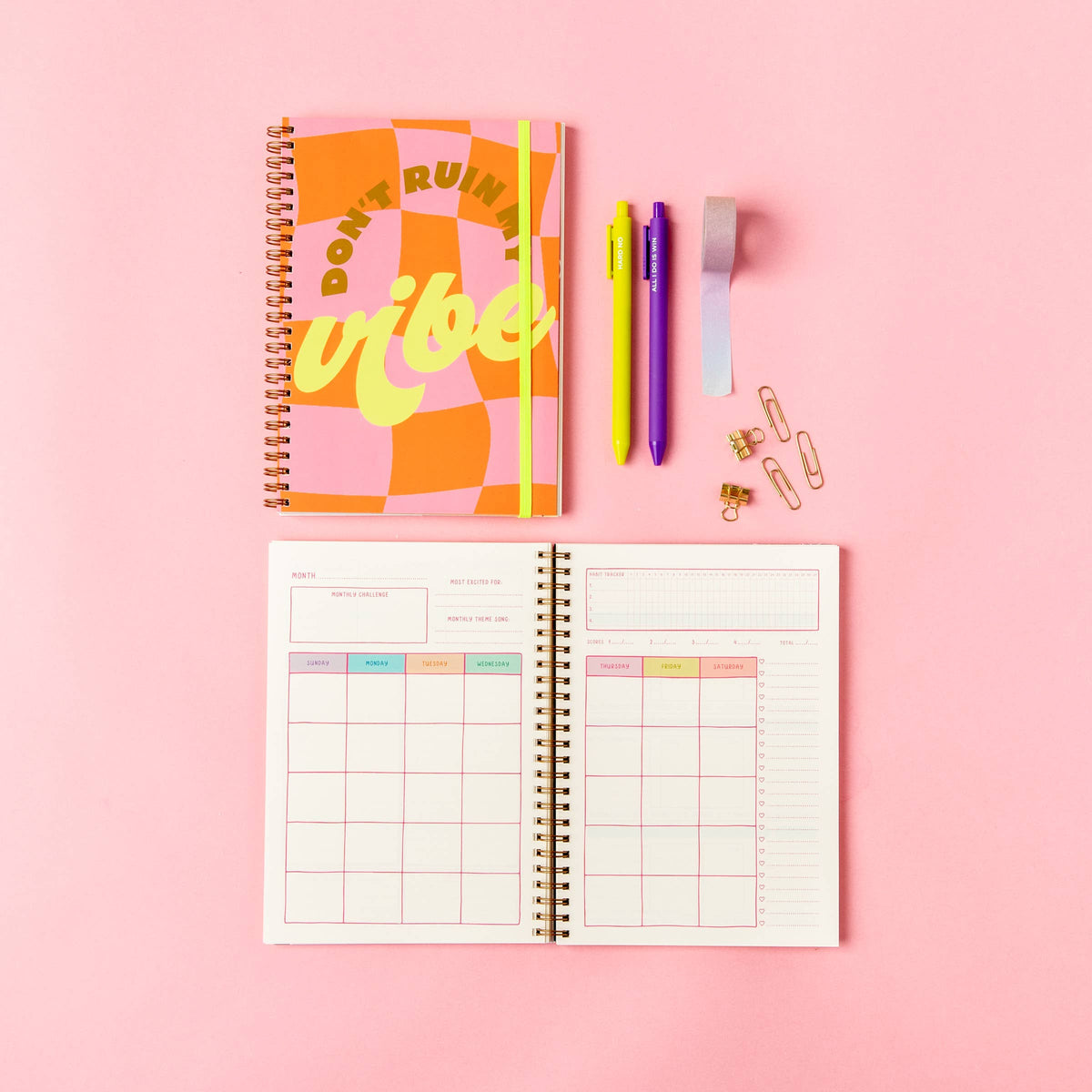 Perpetual Planner - Goal Getter Lite: Don&#39;t Ruin My Vibe (small)