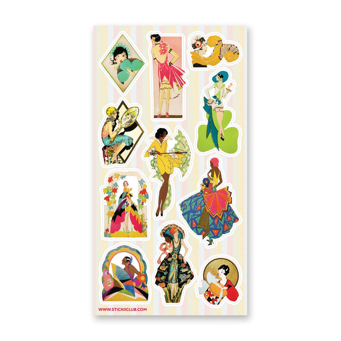 Fabulous Fashions Sticker Sheet