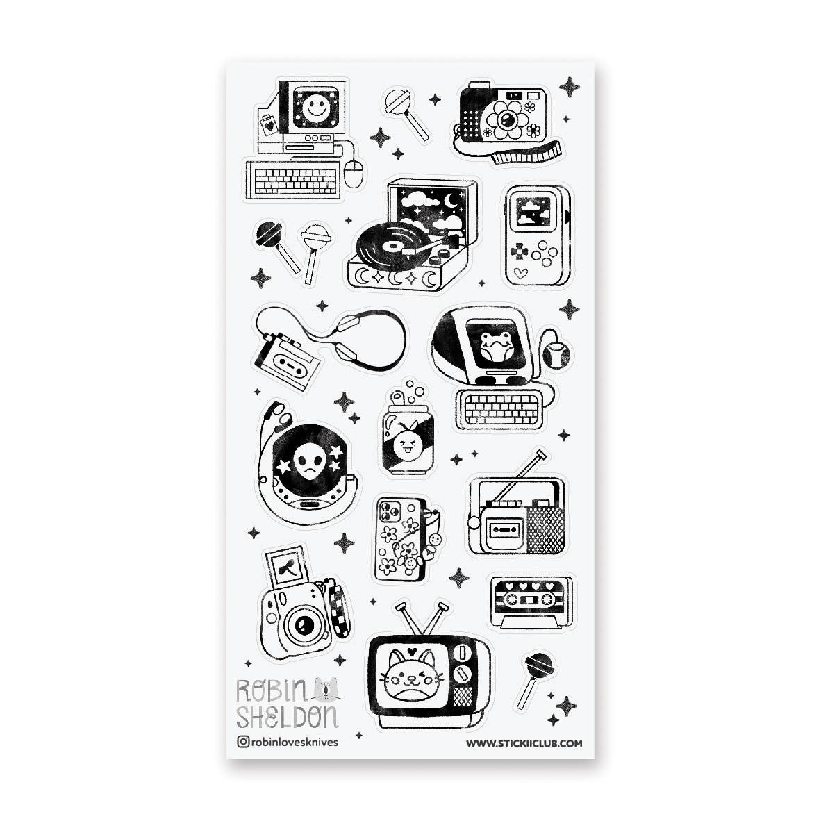 Nostalgic Faves Sticker Sheet