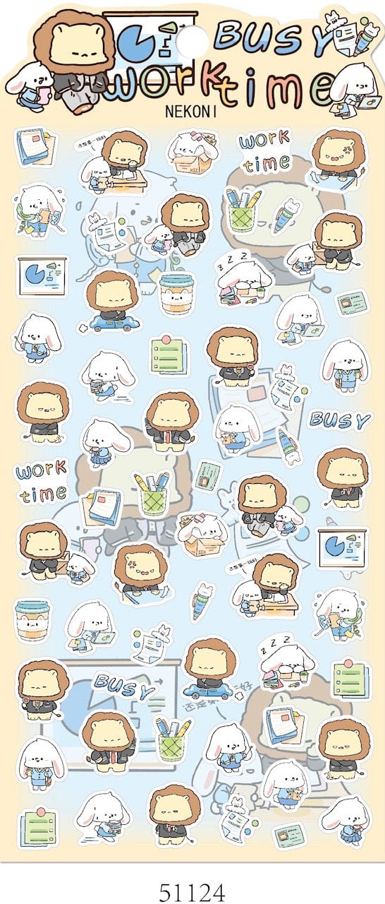Lion Business Stickers