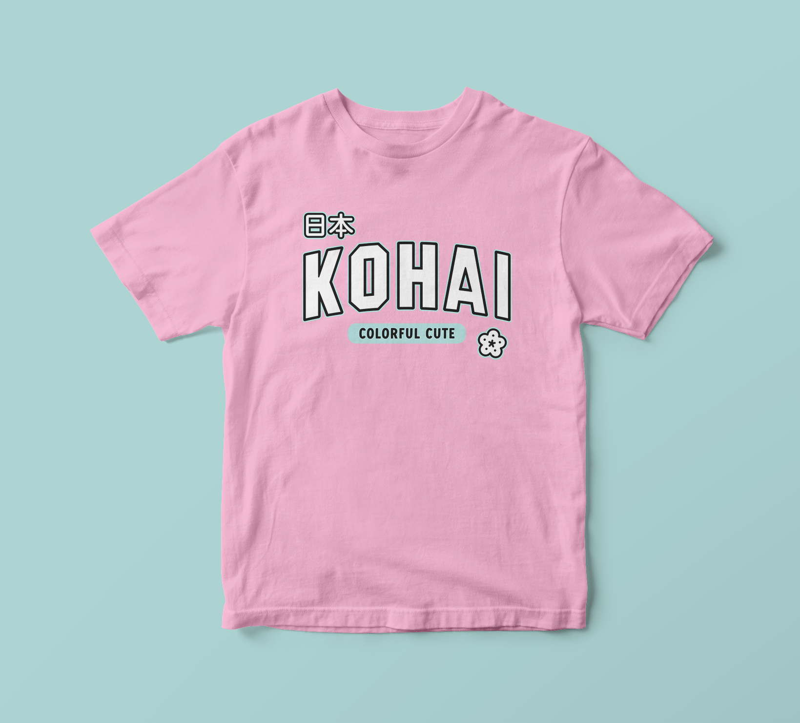 Colorful Cute Kohai Shirt