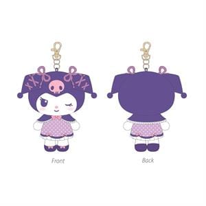 Kuromi Mascot Plush Keychain in Purple (Dainty Doll Collection)