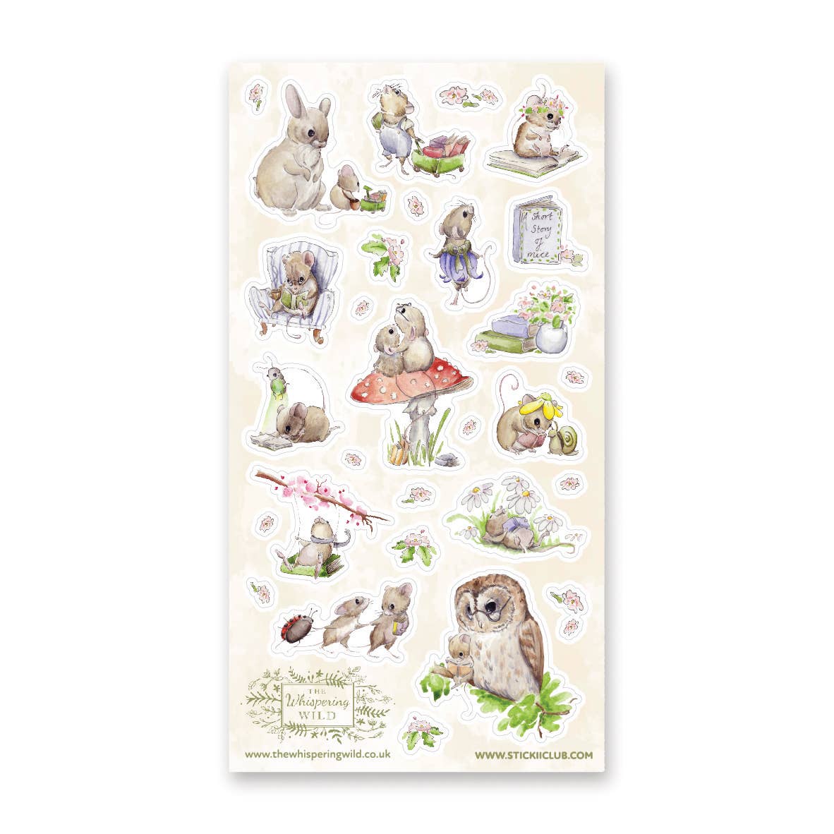 Mice Tales Sticker Sheet