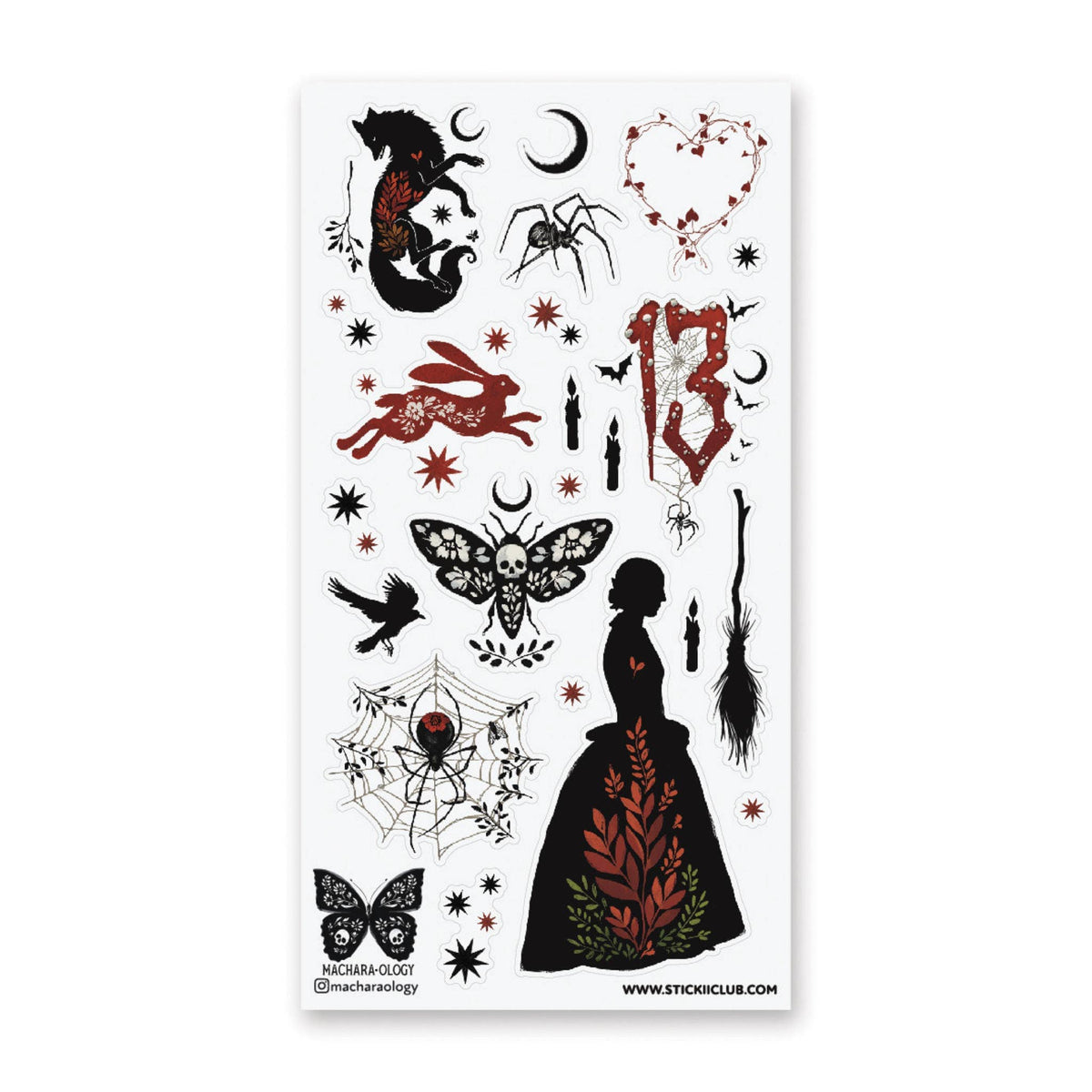 Dark Fairytale Sticker Sheet